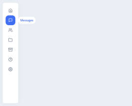 垂直左侧图标导航工具栏ui布局